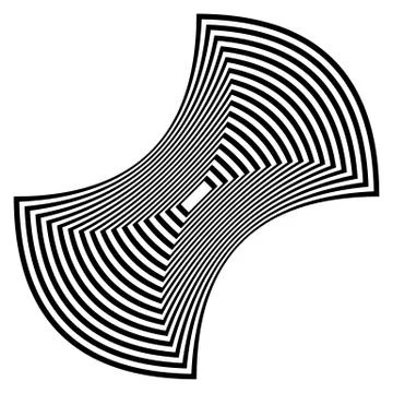 Abstract rectangle shape Illustrazione stock