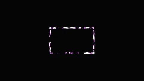 Abstract rectangles with glitch effect in motion against dark background fo.. Stock Footage 342519951