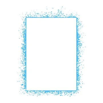 Abstract rectangular frame vector illustration 库存插图
