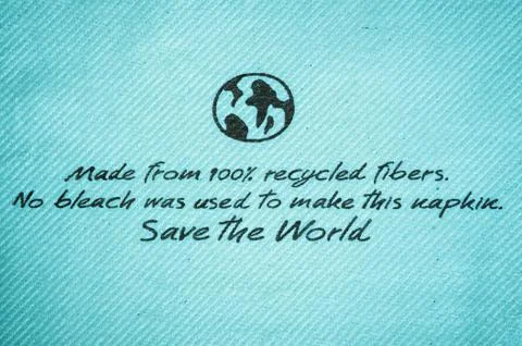 Abstract recycle tissue background. Stock Photos