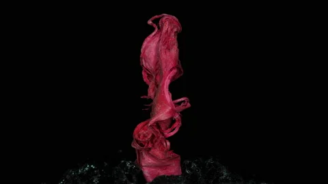 Abstract red 2, rotation Video stock 134937456