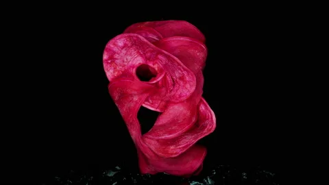 Abstract red 5, rotation Video stock 134938160