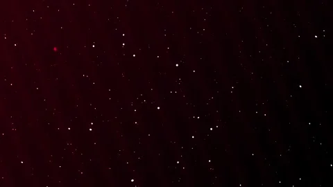 Abstract red and black background flying particles of organic dust aesthetic Stock Footage 297471531