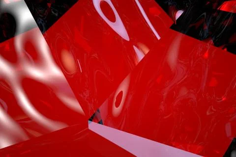 Abstract red and black background Stock Illustration