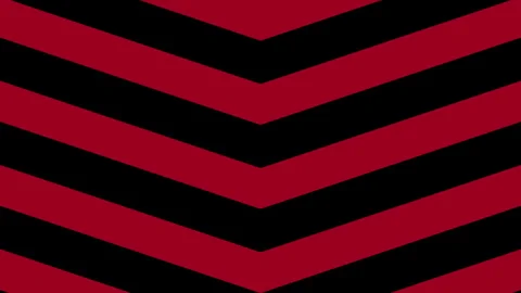 Abstract Red and Black Chevron Zigzag Lines Seamless Loop Background Stock-Footage 335567637