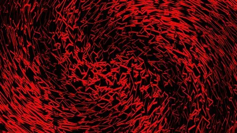 Abstract red and black digital swirl background Stock Illustration