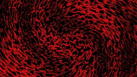 Abstract red and black digital swirl background texture Stock Illustration