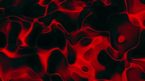 Abstract red and black fluid texture creating a dynamic background for arti.. Stock Footage 309526323