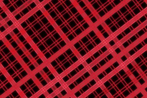 Abstract red and black geometric pattern with grid lines Stock Illustration