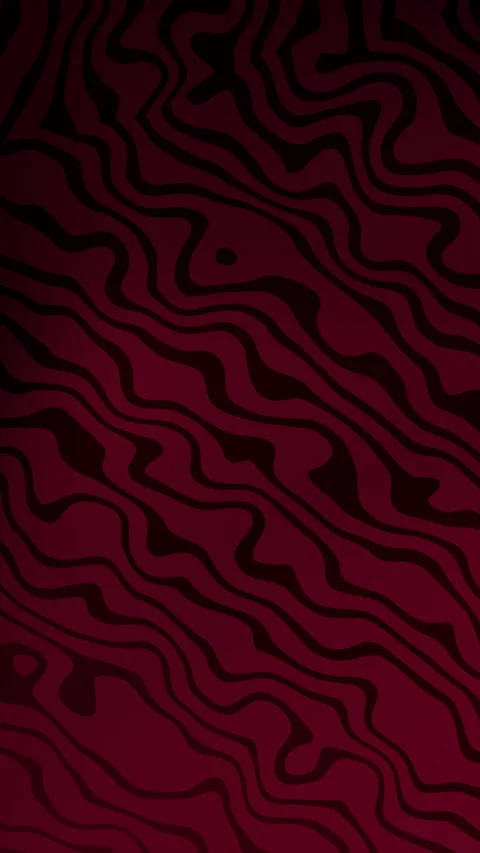 Abstract red and black gradient background with smooth flowing liquid waves Stock-Footage 347141118