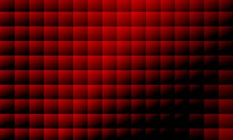 Abstract red and black gradient square pattern background. dynamic geometric Stock Illustration