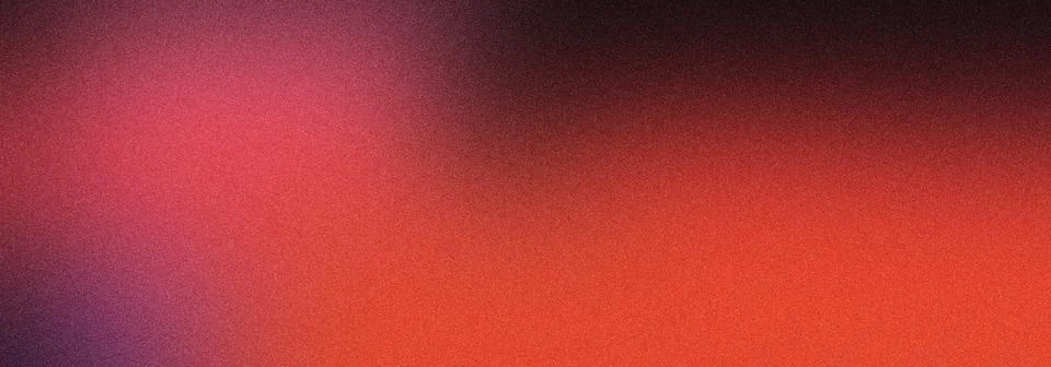 Abstract red and black gradient texture with subtle grainy noise for modern.. Stockillustratie