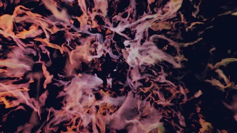 Abstract red and black nebula Stock Footage 203927837