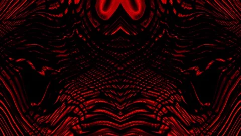Abstract Red and Black Pattern Stock Footage 289136085