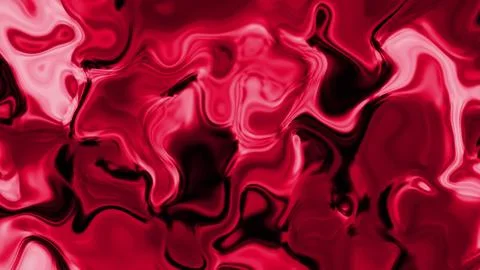 Abstract red and black twisted 3d colorful background. 스톡 일러스트