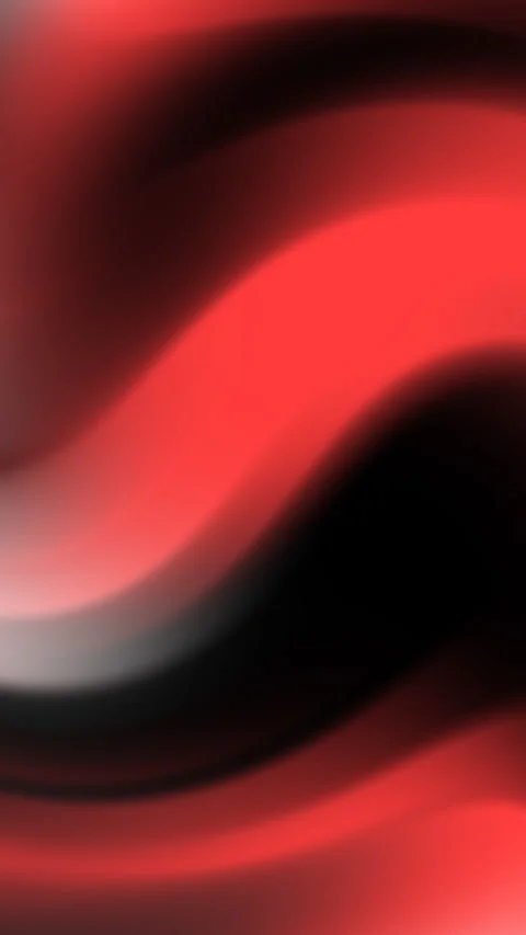 Abstract Red and Black Wavy Flowing Gradient Background Loop Stock Footage 327253286