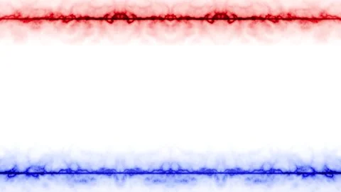 Abstract Red and Blue Border Video stock 284397995