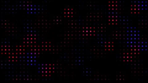 Abstract red and blue dots, Background for tech, gaming templates 動画素材 322099575