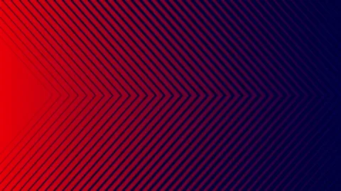 Abstract Red and Blue Gradient with Dynamic Chevron Pattern. Video stock 320465243