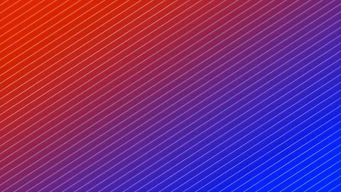 Abstract red and blue gradient background with diagonal thin line pattern Stock Illustration