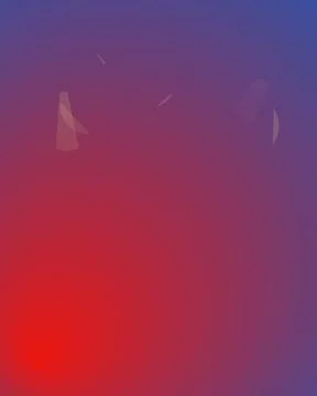 Abstract red and blue gradient background featuring soft bokeh light partic.. Stock Illustration