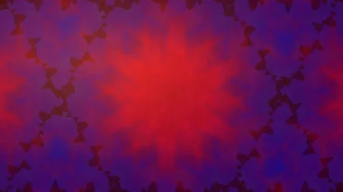 Abstract Red and Blue Light Flare Circle Background Animation Loop Stock Footage 333106640