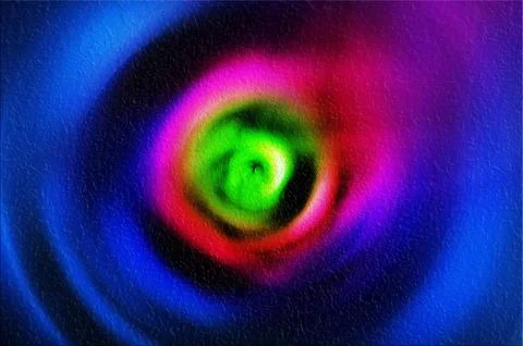 Abstract Red and Blue Vortex Background Stockillustratie