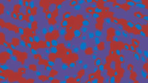 Abstract red and blue wavy pattern background Stock Illustration