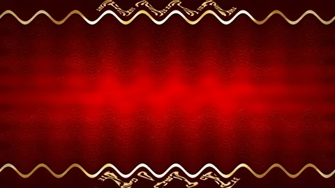 Abstract Red and Gold Background Stock Footage 284403565