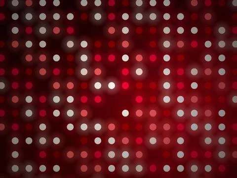 Abstract Red and Gray Dot Pattern Stock Illustration