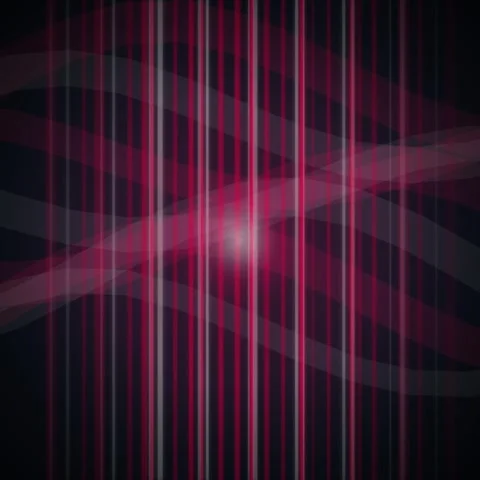 Abstract Red and Gray Stripes with Wavy Overlay - Dark Background Stock Footage 348199909