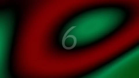 Abstract red and green flowing liquid vortex animation loop Stock Footage 342093737