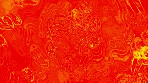 Abstract red and green fluid swirl pattern with vibrant swirling design Stock Footage 337956817
