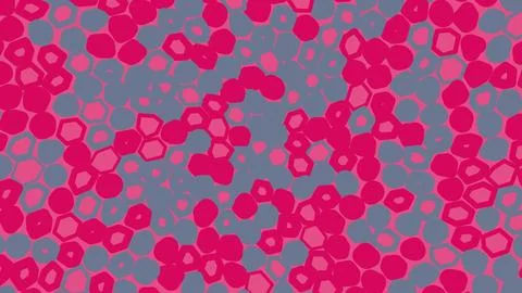 Abstract red and grey circles pattern texture Illustrazione stock