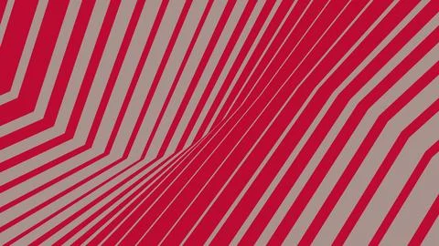 Abstract red and grey geometric striped pattern background Illustrazione stock