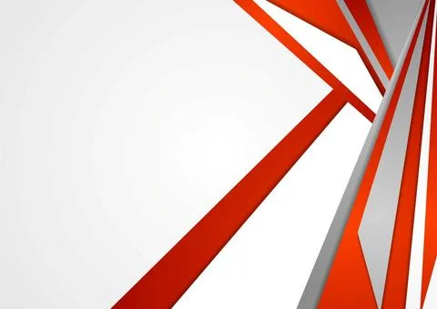 Abstract red and grey vector corporate background Abstract red and grey co... 写真素材