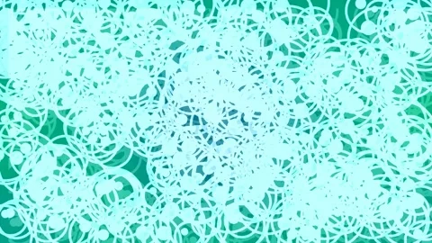 Abstract Red and Orange Background with Overlapping Circular Scribble Pattern Video stock 332564196