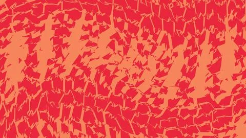 Abstract red and orange digital pattern background Illustrazione stock