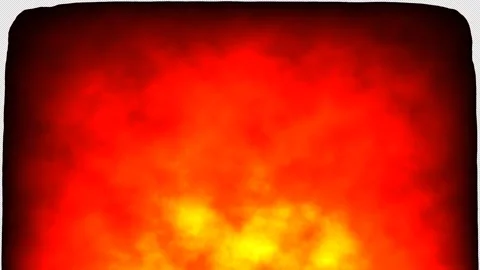 Abstract red and orange fire background animation loop Stock Footage 328427958