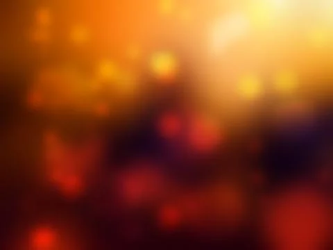 Abstract red and orange gradient bokeh background Stock Illustration