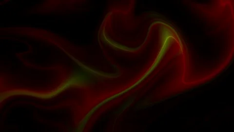 Abstract Red and Orange Neon Fluid 15s Seamless Loop Animation Video stock 341129006