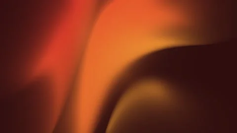 Abstract Red and Orange Smooth Silk Fabric Waving Background. Stock Footage 330279980