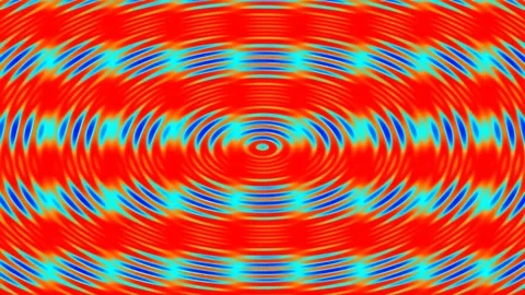 Abstract Red and Orange Wave Pattern Background for Motion Graphics Design Stock Footage 341055076