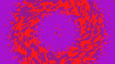 Abstract red and purple digital swirl pattern Stock Illustration