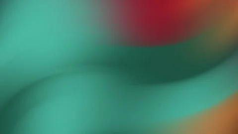 Abstract Red and Turquoise Liquid Gradient Background Vídeo Stock 335116564