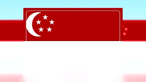 Abstract red and white banner design featuring a crescent moon and five sta.. Video stock 343643777