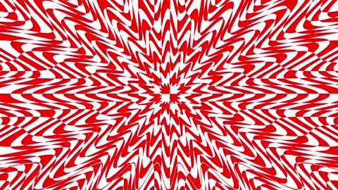 Abstract red and white checkered pattern creating an optical illusion effec.. Stock Footage 305717366