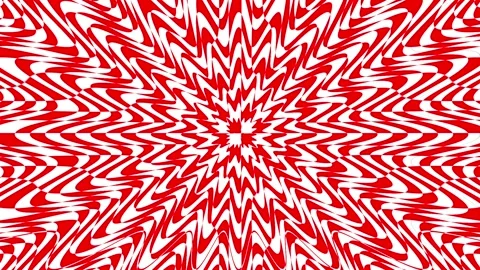 Abstract red and white checkered pattern creating an optical illusion effec.. Video stock 305717453