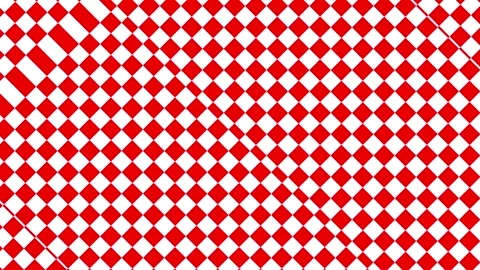 Abstract red and white diamond pattern background. Seamless geometric textu.. Stock Footage 305715903