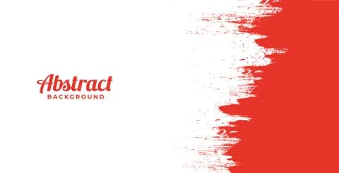 Abstract red and white dirty texture background Stock Illustration